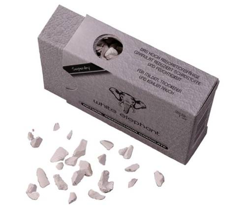 White Elephant Meerschaum Granulate - Απορροφητικοί Φυσικοί Κόκκοι για Πίπες (30g) - Τιμή: 5,20€