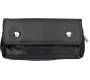 Black Leather Tobacco Pipe Case - Closes with Buttons (40001280) - Price: 14,50€