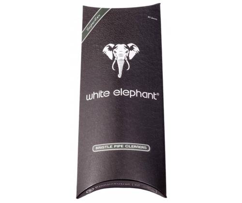 White Elephant  Καθαριστικό Πίπας Σκληρή Τρίχα Bristle από Καθαρό Βαμβάκι - 80τεμ. - Τιμή: 4,40€