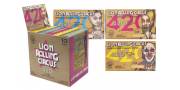 Χαρτάκια Lion Rolling Circus