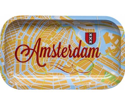 Rolling Tray Δίσκος Amsterdam Map - Small (16x27cm) - Τιμή: 7,00€