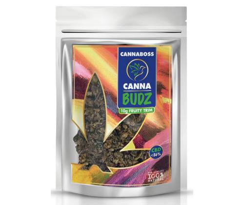 Cannaboss Ανθός Κάνναβης CannaBudz Fruity Trim 10gr (Θρύμμα) - 86% CBD - Price: 14,30€ Cannaboss Ανθός Κάνναβης CannaBudz Fruity Trim 10gr (Θρύμμα) - 86% CBD - Price: 14,30€