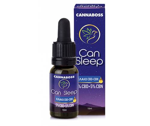 CBD + CBN Oil Λάδι Κάνναβης Can Sleep 10%. - Τιμή: 34,50€