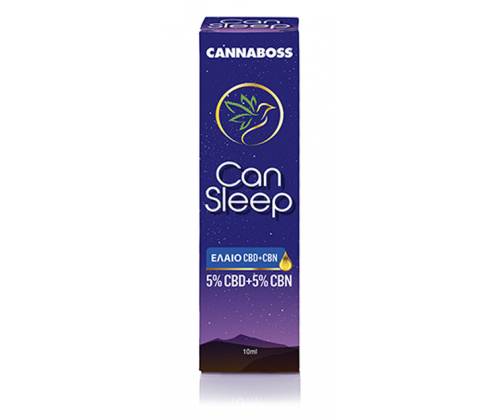 CBD + CBN Oil Λάδι Κάνναβης Can Sleep 10%. - Τιμή: 34,50€