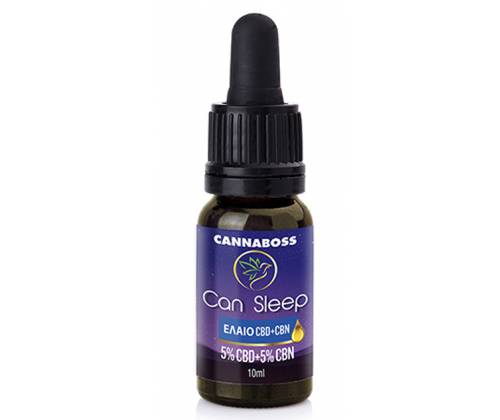 CBD + CBN Oil Λάδι Κάνναβης Can Sleep 10%. - Τιμή: 34,50€