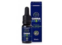 CBD Oil Έλαιο Κάνναβης CannaDrops – 10ml 10% (1000mg)