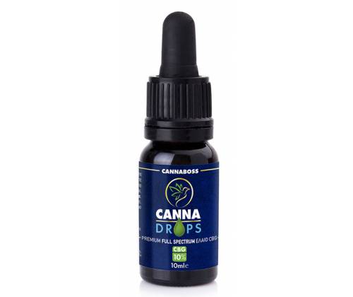 CBG Oil Λάδι Κάνναβης CannaDrops – 10ml 10% (1000mg) - Τιμή: 54,50€
