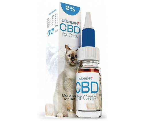 Cibdol CBD Oil for Cats 2% (10ml) - Ελαιο Κάνναβης για Γάτες - Τιμή: 22,50€