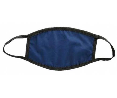 Μάσκα Προστασίας Βαμβακερή Μπλε Σκούρο - Πολλαπλών Χρήσεων. - Τιμή: 1,29€
