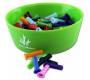 Silicone Tip Regular Flattened Different Colors -  Price: 1,25€