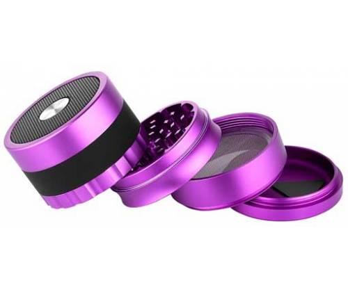 Dreamliner Grinder Purple Aluminum With Bluetooth Speaker - 4 Parts -  Price: 59,90€