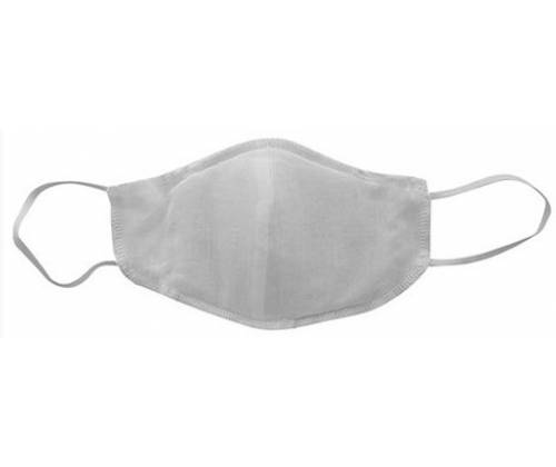 Μάσκα Προστασίας Με Φίλτρο Βαμβακερή Άσπρη - Πολλαπλών Χρήσεων - Τιμή: 1,99€