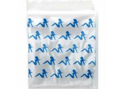 Σακουλάκι Ασφαλείας Zip - Woman (50x50mm)