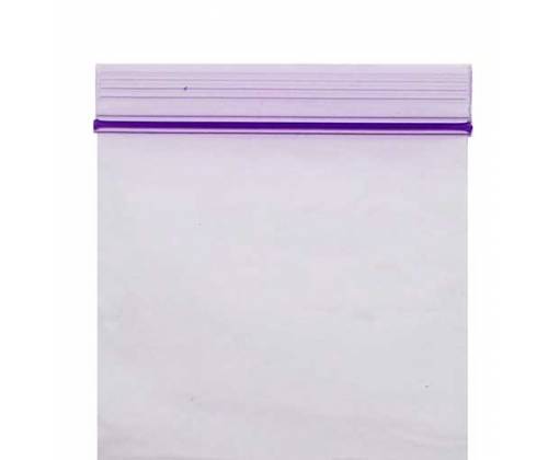 Zip Security Bag - Purple (50x50mm) -  Price: 0,30€