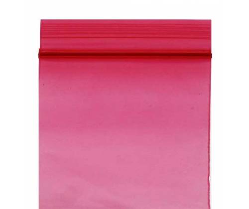 Σακουλάκι Ασφαλείας Zip - Κόκκινο (50x50mm) - Τιμή: 0,30€