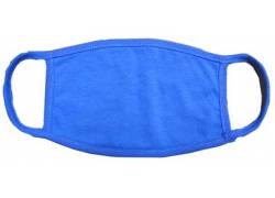 Μάσκα Προστασίας Βαμβακερή Μπλε - Πολλαπλών Χρήσεων.
