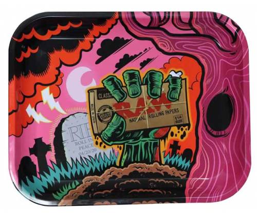 Raw Rolling Tray Δίσκος «Zombie» Large (27x33cm) - Τιμή: 10,90€
