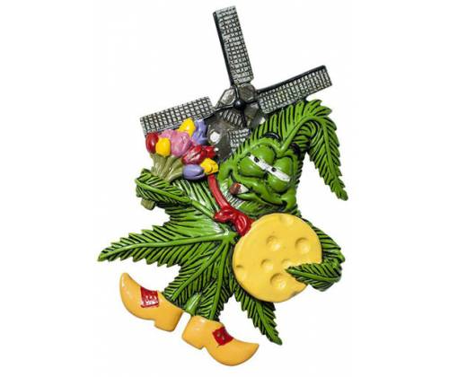 Decorative 3D Magnet - Cannabuds: Farmer -  Price: 3,50€