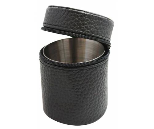 Σετ Μεταλλικά Σφηνοπότηρα με Δερμάτινη Θήκη (499970) - 4 τμχ - Τιμή: 3,80€