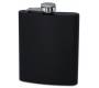Hip Flask Φλασκί Ποτού Black Mat (F3061) - 210ml - Τιμή: 9,90€
