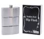 Hip Flask Φλασκί Ποτού Chrome Mat Triple - 3x90ml (270ml) - Τιμή: 16,00€