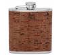 Hip Flask Φλασκί Ποτού Φελλός Cork (F3300) - 180ml - Τιμή: 11,50€