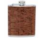Hip Flask Φλασκί Ποτού Φελλός Cork (F3301) - 210ml - Τιμή: 11,90€