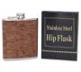 Hip Flask Φλασκί Ποτού Φελλός Cork (F3301) - 210ml - Τιμή: 11,90€