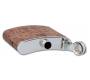Hip Flask Φλασκί Ποτού Φελλός Cork (F3301) - 210ml - Τιμή: 11,90€