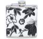 Hip Flask Φλασκί Ποτού Black Flower (F3310) - 180ml - Τιμή: 11,90€