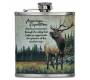 Hip Flask Φλασκί Ποτού Art Σχεδιο Ελάφι - 210ml - Τιμή: 13,50€