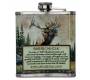 Hip Flask Φλασκί Ποτού Art Σχεδιο Ελάφι - 210ml - Τιμή: 13,50€