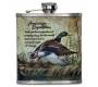 Hip Flask Φλασκί Ποτού Art Σχεδιο Αγριόπαπια - 210ml - Τιμή: 13,50€