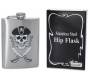 Hip Flask Φλασκί Ποτού Chrome Pirate (F4010) - 240ml - Τιμή: 12,50€