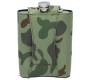 Flask Set Φλασκί Ποτού Camo με 4 Σφηνοπότηρα Square (4345) - 240ml - Τιμή: 22,00€