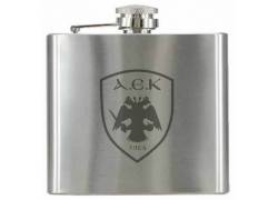 Flask Φλασκί Ποτού ΑΕΚ με Ανεξίτηλη Χάραξη Lazer (256) - 150ml