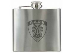 Flask Φλασκί Ποτού ΠΑΟΚ με Ανεξίτηλη Χάραξη Lazer (842) - 150ml