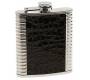 Hip Flask Φλασκί Ποτού Reptile Chrome (F007) - 210ml - Τιμή: 11,90€