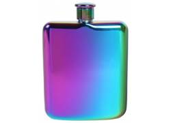 Flask Φλασκί Ποτού Rainbow Curved (22196) - 180ml
