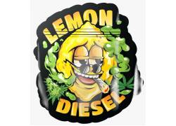 Σακουλάκι Ασφαλείας Mylar Zip Bag - Lemon Diesel