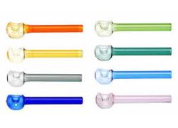 Atomic Πιπάκι Γυάλινο 11.5cm - Διάφορα Χρώματα