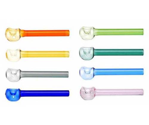 Atomic Πιπάκι Γυάλινο 11.5cm - Διάφορα Χρώματα - Τιμή: 3,90€