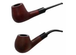 Atomic Κλασική Πίπα Καπνού Καφέ Ματ