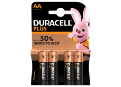Αλκαλικές Μπαταρίες Duracell Plus Μέγεθος AA