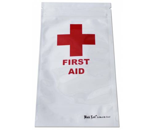 Σακουλάκι Ασφαλείας Mylar Zip Bag - First Aid (192x102mm) - Τιμή: 0,75€