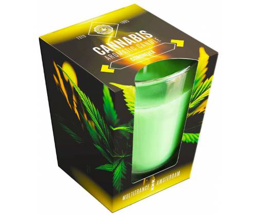 Cannabis Αρωματικό Κερί Scented Candle 20 ωρών - Citronela 230gr - Τιμή: 7,50€