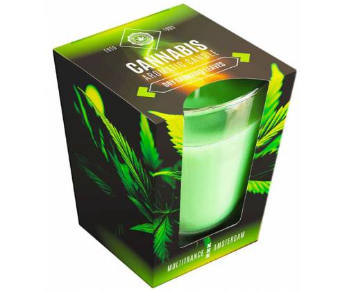 Cannabis Αρωματικό Κερί Scented Candle 20 ωρών - Dry Leaves 230gr - Τιμή: 7,50€
