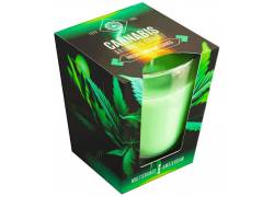 Cannabis Αρωματικό Κερί Scented Candle 20 ωρών - Fresh Leaves 230gr