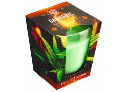 Cannabis Αρωματικό Κερί Scented Candle 20 ωρών - Sandal Wood 230gr