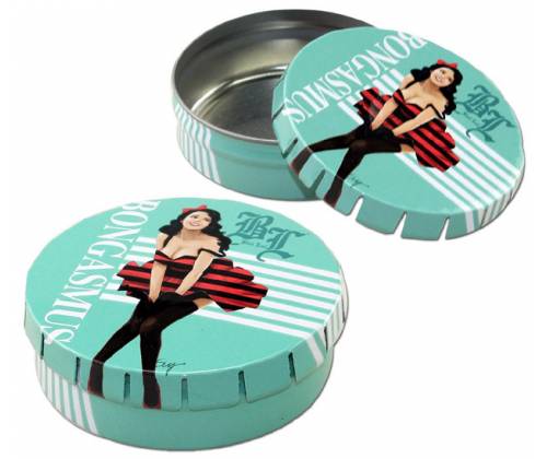 Μεταλλικό Kουτί ClickClack Box Bongasmus - 55mm - Τιμή: 2,00€